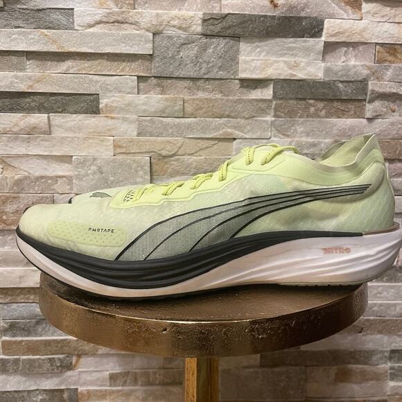 Puma Liberate Nitro 2 75th Running Shoes Men 13 | Yellow Lightweight, No Insoles - Picture 1 of 10